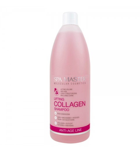 Spa Master Lifting Collagen Shampoo Ph 5,5 / Увлажняющий шампунь для лифтинга волос с коллагеном, 970 мл