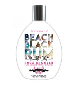 Tan Asz U Beach Black Rum 400X / Бронзирующий кокосовый ром для загара мгновенного действия, 400 мл