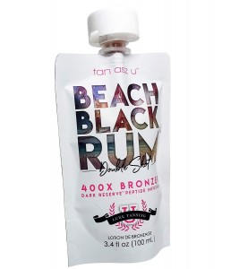 Tan Asz U Beach Black Rum 400X / Бронзирующий кокосовый ром для загара мгновенного действия, 100 мл