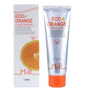 YU.R MWR ECO Orange Foam Cleansing / Очищающая пенка с экстрактом апельсина, 120 мл