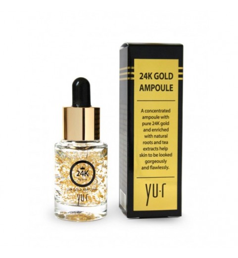 YU.R Premium 24K Gold Ampoule / Премиальная сыворотка с частицами золота, 15 мл